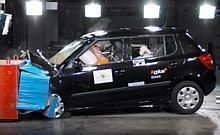 Der Skoda Fabia hat beim Euro NCAP-Crashtest vier von fünf möglichen Sternen bekommen. Foto: Auto-Reporter/Euro NCAP